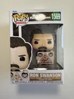 Funko Pop! TV Ron Swanson #1569 Parks And Rec Pyramid Of Greatness w/UV case