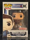 Funko Pop Uncharted Nathan Drake Brown Shirt #88 Target Exclusive with Protector