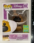 Funko POP! Up! Dug #202 2016 Summer Convention Vinyl Figure +Hard Stack H04