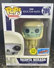 FUNKO POP VASHTA NERADA DOCTOR WHO NYCC EXCLUSIVE OFFICIAL STICKER COMIC CON 709