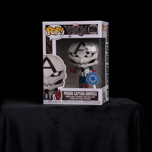 Funko POP! Venom Poison Captain America Pop In A Box #856