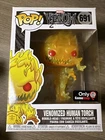 Funko Pop Venomized Human Torch 691 Figure GameStop Exclusive Fantastic Four