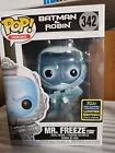 Funko Pop Vinyl - #342 DC  Batman And Robin Mr Freeze convention Limited Edition