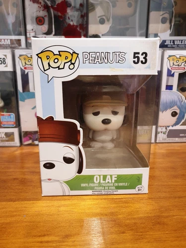 FUNKO POP! Vinyl Animation RARE Peanuts #53 Olaf Target Stickerless [VAULTED]