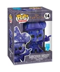 FUNKO POP! VINYL ART SERIES DISNEY FANTASIA SORCERER MICKEY #14 + POP PROTECTOR