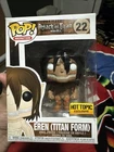 Funko Pop! Vinyl: Attack on Titan - Eren Jaeger (Titan Form) - Hot Topic...