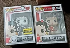 Funko Pop! Vinyl: Betty Boop - Devil Betty Boop #556 And Betty Boop & Pudgy #421