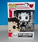 Funko POP vinyl Betty Boop & Pudgy #421 B&W RARE +Protector