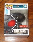 Funko Pop! Vinyl: Black Manta #248 Aquaman Heros - Target Exclusive Black Chrome