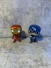 Funko Pop Vinyl Captain America Age Of Ultron & Iron Man Civil War Bobblehead