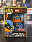 Funko Pop! Vinyl: Captain America Blacklight #648 Marvel Target Exclusive