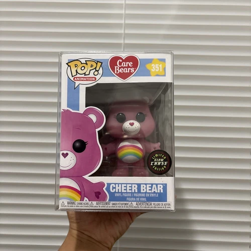 Funko Pop! Vinyl: Care Bears - Cheer Bear (Glow) (Chase) #351