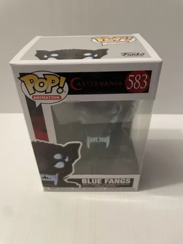 Funko Pop Vinyl Castlevania #583 Blue Fangs Collectable Brand New In Box Pops