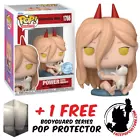 FUNKO POP VINYL CHAINSAW MAN POWER WITH MEOWY #1766 EXCLUSIVE + PROTECTOR