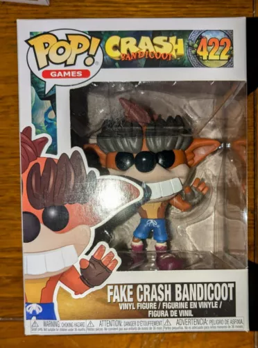 Funko Pop! Vinyl: Crash Bandicoot - Fake Crash Bandicoot - GameStop (Exclusive)