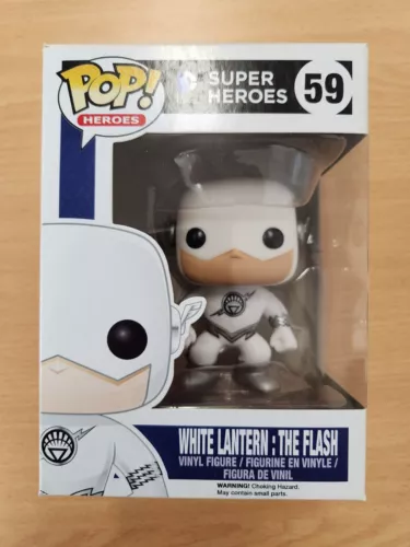 Funko Pop! Vinyl - DC Comics Super Heroes - White Lantern: The Flash #59