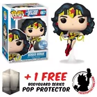 FUNKO POP VINYL DC JUSTICE LEAGUE WONDER WOMAN #467 EXCLUSIVE VINYL FIGURE