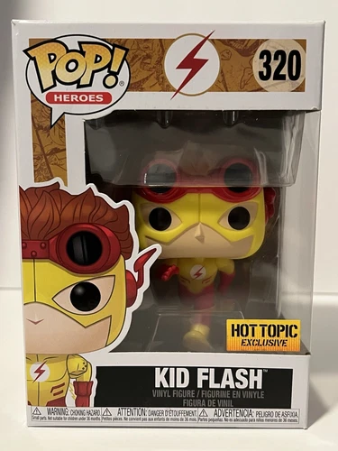 Funko Pop! Vinyl: DC Universe - Kid Flash - Hot Topic (Exclusive) #320 VAULTED