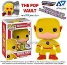 FUNKO POP VINYL DC UNIVERSE SUPER HEROES #39 REVERSE FLASH GITD BNIB + PROTECTOR