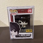 Funko Pop! Vinyl Death Note L With Cake #219 Hot Topic Hard Stack