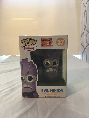 Funko Pop! Vinyl: Despicable Me 2 - Evil Minion #37 w/ Protective Case (WornBox)