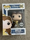 Funko Pop Vinyl Disney Beauty And The Beast Belle Glitter Dress #221