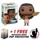FUNKO POP VINYL DISNEY MOANA - MOANA WITH OAR #216 EXCLUSIVE + POP PROTECTOR