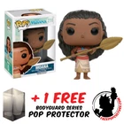 FUNKO POP VINYL DISNEY MOANA - MOANA WITH OAR #216 EXCLUSIVE + POP PROTECTOR