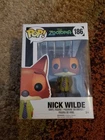 Funko Pop! Vinyl Disney - Nick Wilde #186 Zootopia NEW Rare