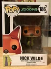 Funko Pop! Vinyl Disney - Nick Wilde #186 Zootopia NEW Rare