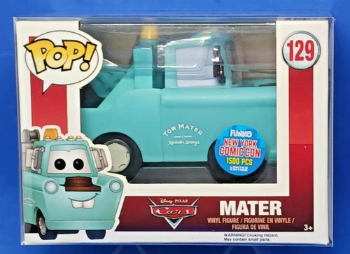 Funko Pop! Vinyl: Disney Pixar Cars - Mater Blue NYCC exclusive LE 1500 #129
