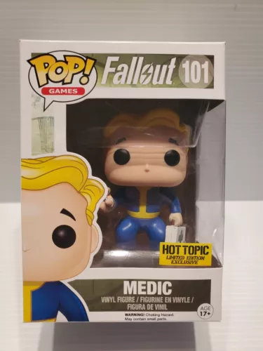 Funko POP! Vinyl: Fallout #101 Medic Hot Topic Exclusive Limited Edition