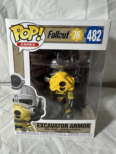Funko Pop! Vinyl: Fallout - Excavator Armor #482 New (A9)
