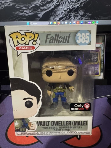 Funko Pop! Vinyl: Fallout - Vault Dweller (Male) (w/ Box of Mentats) - GameStop