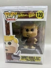 Funko Pop Vinyl Figure Ad Icons Barney Rubble with Cocoa Pebbles + Protector