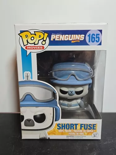 Funko POP! Vinyl Figure Movies Penguins of Madagascar SHORT FUSE #165