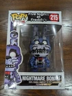 Funko Pop! Vinyl: Five Nights at Freddy's - Bonnie the Rabbit (Nightmare) #215