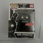 Funko Pop Vinyl Five Nights at Freddy's Dark Springtrap Target (Exclusive) #242