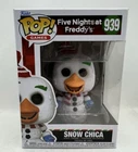 Funko Pop VInyl Five Nights at Freddys Holiday Snow Chica 939 FNAF NEW Figure