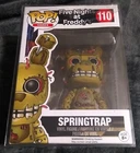 Funko Pop! Vinyl: Five Nights at Freddy's - Springtrap #110 READ DESCRIPTION
