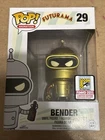 Funko Pop! Vinyl: Futurama - Bender - (Gold) San Diego Comic Con (Exclusive) #29