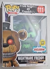 Funko Pop Vinyl Games Nightmare Freddy (GLOW) 111 ~ Five Nights at Freddy's