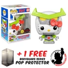 FUNKO POP VINYL HELLO KITTY SPACE KAIJU KITTY GLOW #42 EXCLUSIVE + POP PROTECTOR