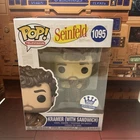 Funko Pop! Vinyl: Kramer (W/ Sandwich) -Funko Exclusive #1095 With Protector