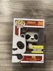 Funko Pop! Vinyl: Kung Fu Panda - Po (Flocked) Entertainment Earth (Exc) #250