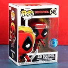 Funko Pop Vinyl Lady Deadpool 549 Pop In A Box Exclusive 2019 With Protector