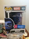 Funko Pop! Vinyl: Marvel - Beast (Flocked) - Walmart (Exclusive) #643
