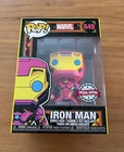 Funko Pop Vinyl Marvel Blacklight Iron Man Special Edition Bobble-Head #649