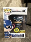 Funko Pop! Vinyl: Marvel - Captain America #41 hot topic glow in the dark