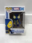 Funko Pop! Vinyl-Marvel-X-Men Deadpool WIth Gun And Sword (Blue-Yellow) #20